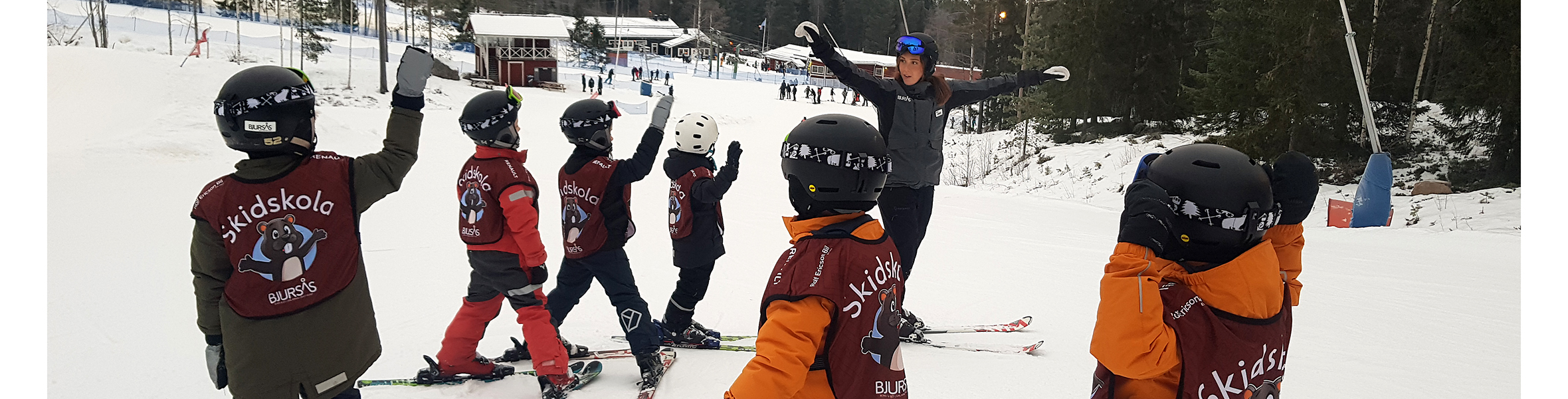 Skidskola för barn och vuxna